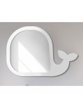 Детское декоративное настенное зеркало Кит в интернет-магазине зеркальной мастерской ЗЕРКАЛА-М фото 1 